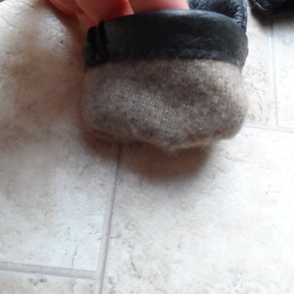 Woman genuine leather gloves - size 6 NEW - Picture 4 of 5